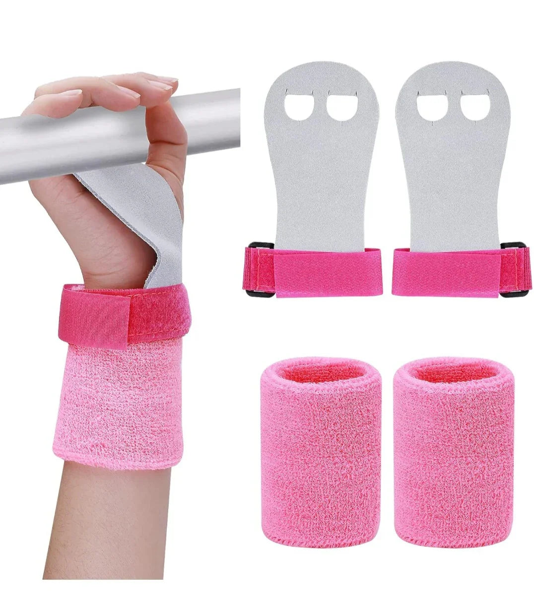 Gymnastics Grips With Wristbands Set - gymnastics equipment by 365 Flips Lebanon